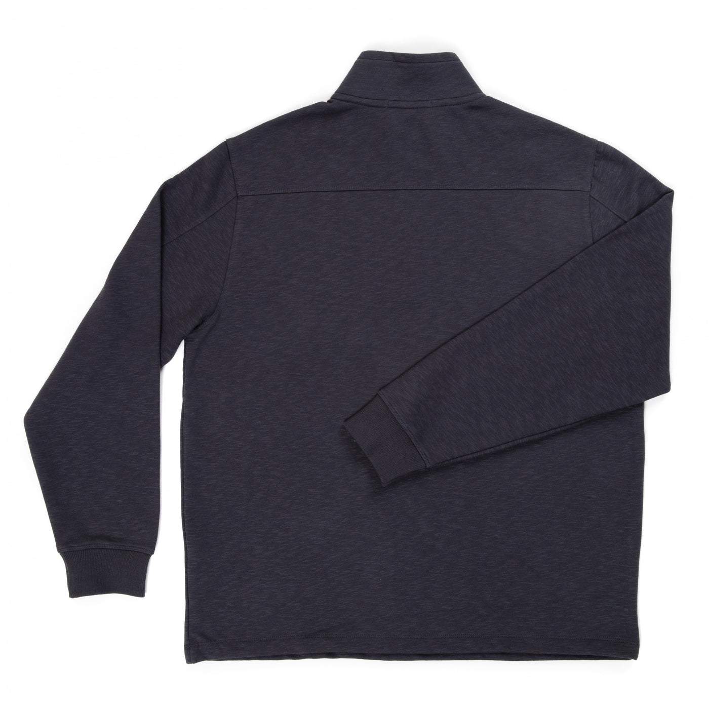 Spaceport America Port Authority ¼ Zip Pullover Sweatshirt/Sweater in Dark Grey