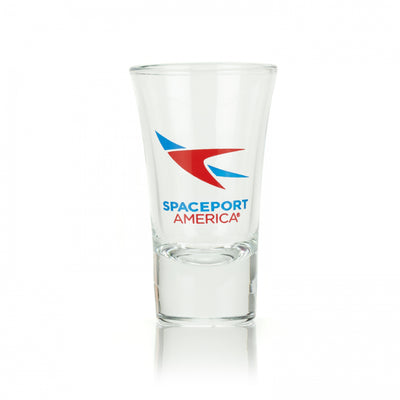Spaceport America Shot Glass