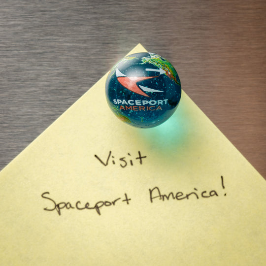 Spaceport America Planet Earth Magnet
