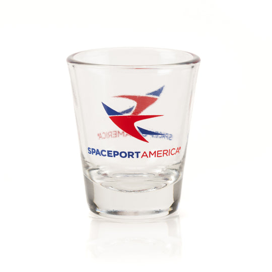 Spaceport America Clear Shot Glass