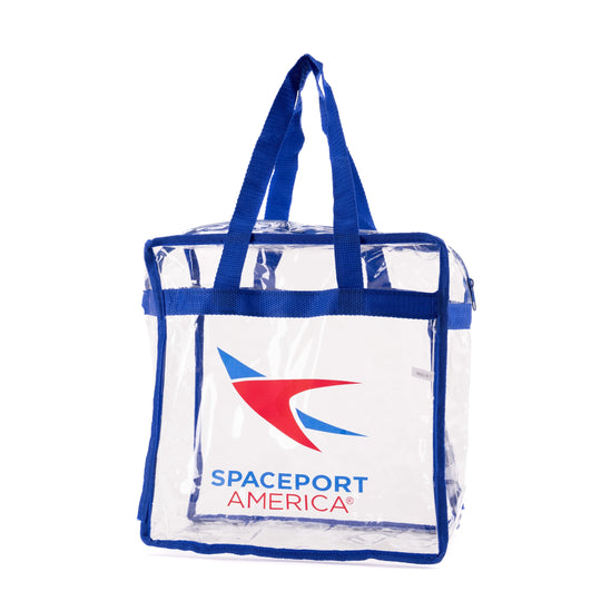 Spaceport America Clear Tote Bag