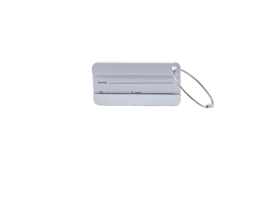 Spaceport America Metal Luggage Tag
