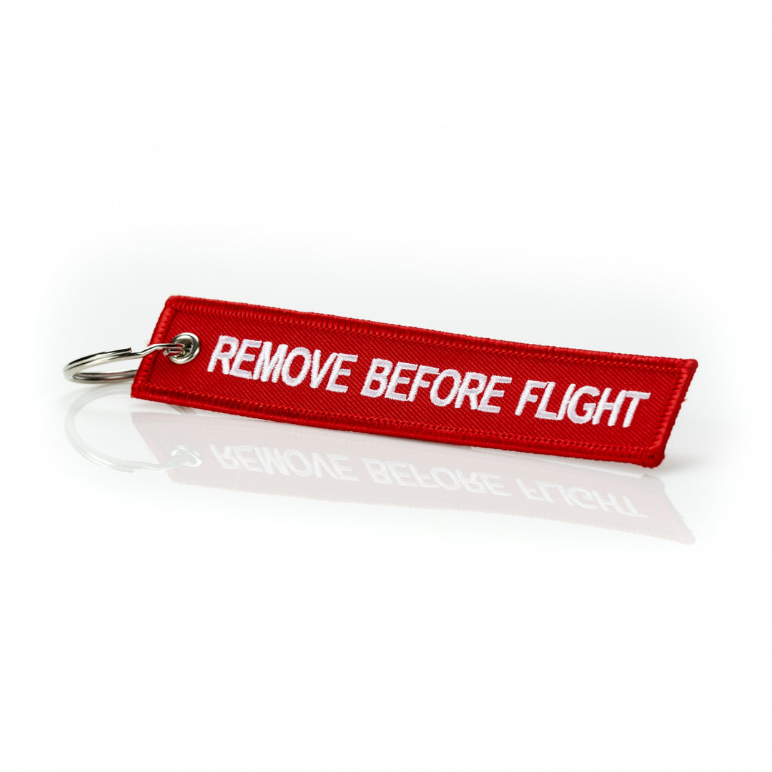 Spaceport America Fabric Key Chain